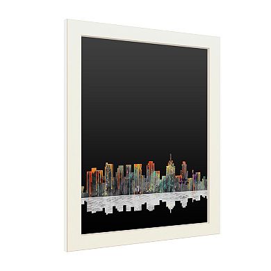 Trademark Fine Art 'Philadelphia Pennsylvania Skyline' Chalkboard Wall Decor