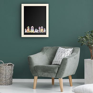 Trademark Fine Art 'The Gang' Chalkboard