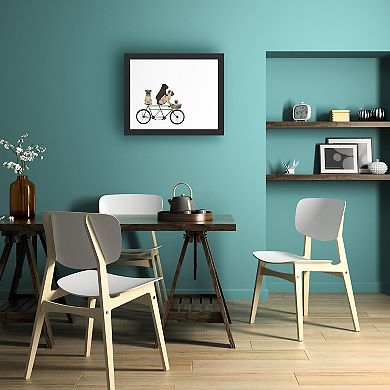 Trademark Fine Art 'Pug Tandem' Dry Erase Board