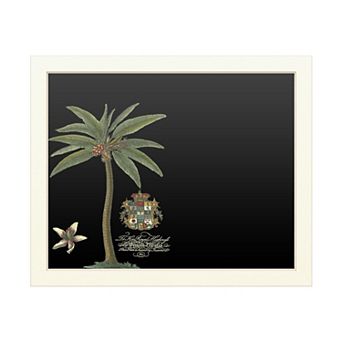 Trademark Fine Art 'Palm On Black I' Chalkboard
