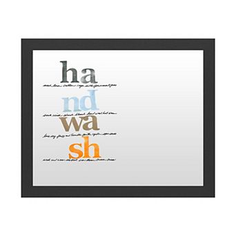 Trademark Fine Art 'Laundry Lines Iii' Dry Erase Board