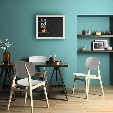 Trademark Fine Art 'Laundry Lines Iii' Chalkboard