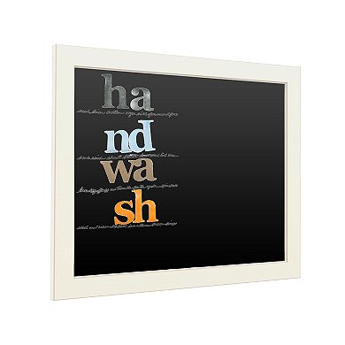 Trademark Fine Art 'Laundry Lines Iii' Chalkboard