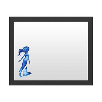 Trademark Fine Art 'Blue Sirena Ii' Dry Erase Board