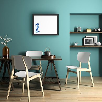 Trademark Fine Art 'Blue Sirena Ii' Dry Erase Board