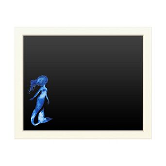 Trademark Fine Art 'Blue Sirena Ii' Chalkboard