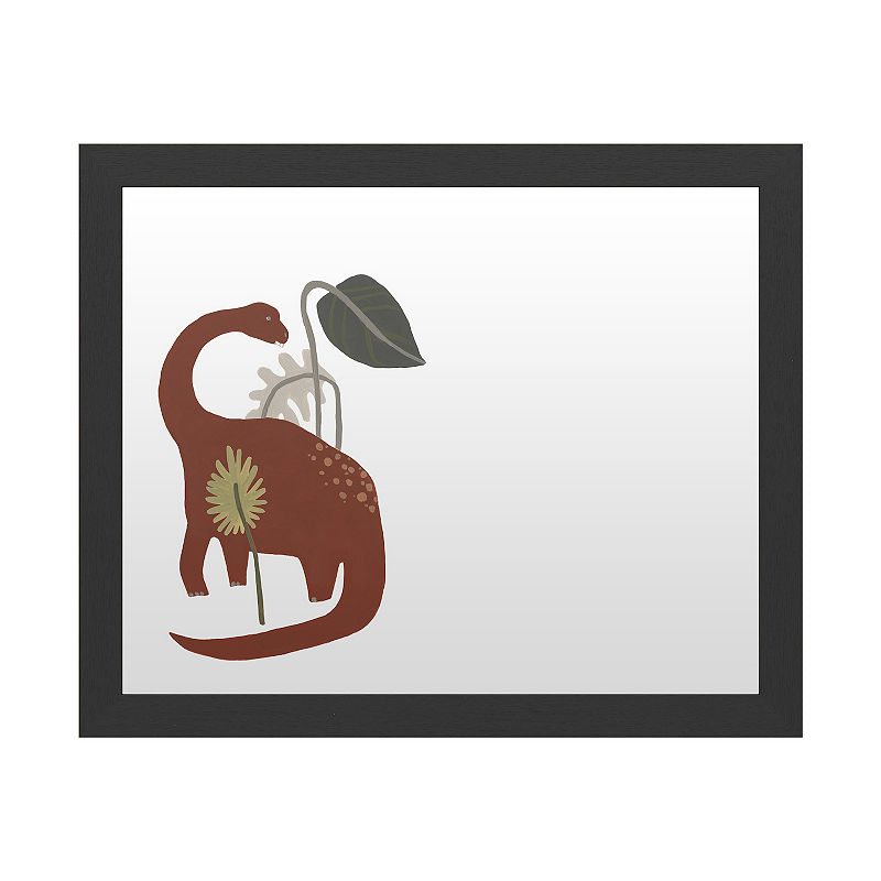 Trademark Fine Art Mighty Dino IV Dry Erase Board, Multi, 22X18