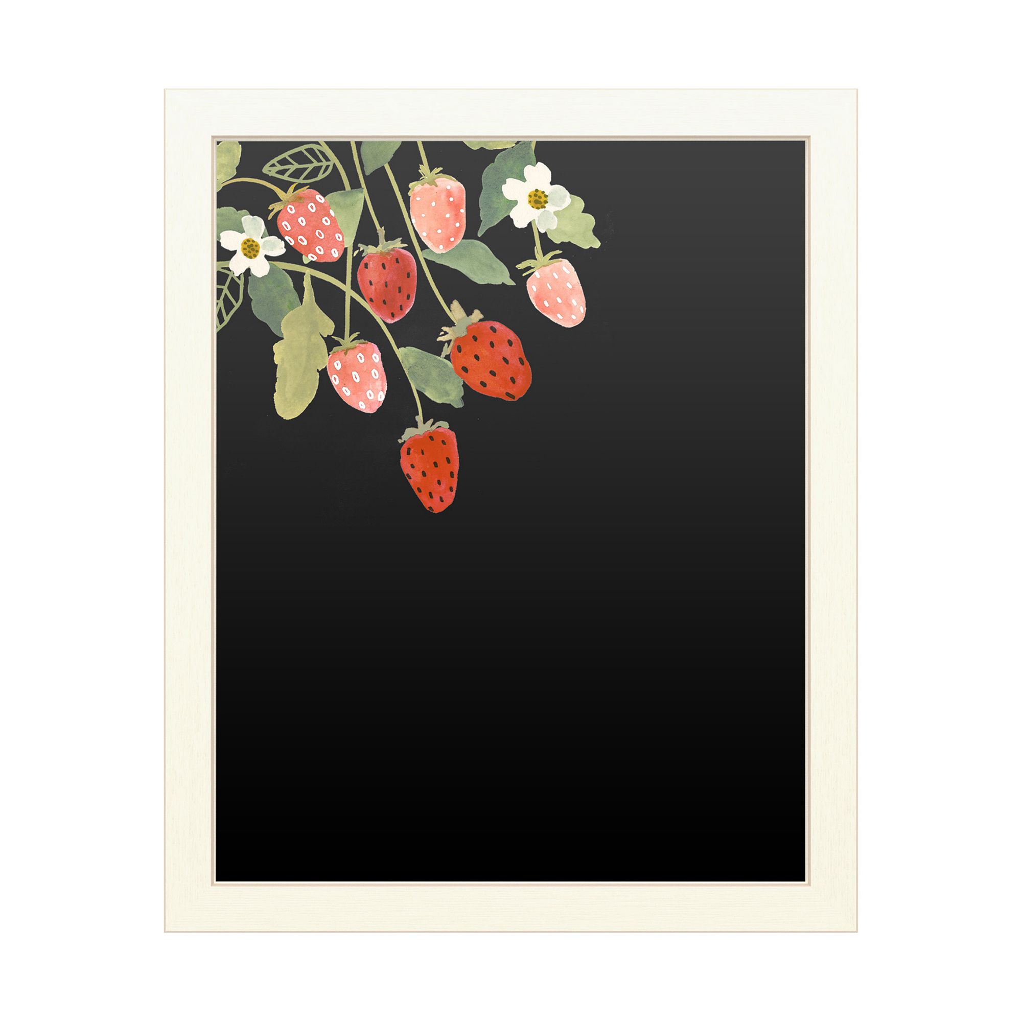 Trademark Fine Art Fresh Fruit I Chalkboard, Multi