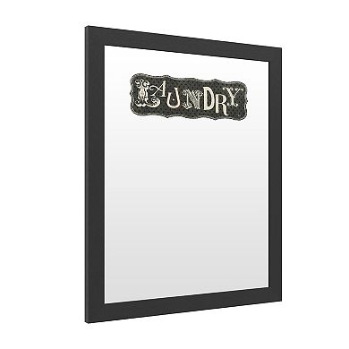 Trademark Fine Art 'Room Signs I - Laundry' Dry Erase Board