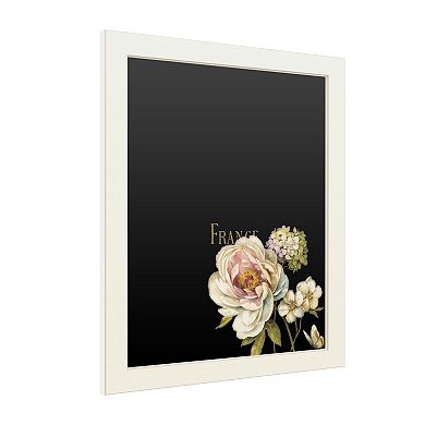 Trademark Fine Art 'Marche de Fleurs on Black' Chalkboard
