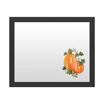 Trademark Fine Art 'Pumpkin And Vines I' Dry Erase Board