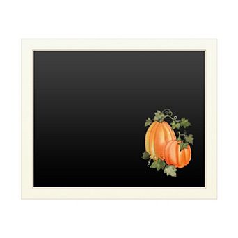 Trademark Fine Art 'Pumpkin And Vines I' Chalkboard