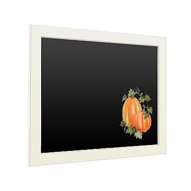 Trademark Fine Art 'Pumpkin And Vines I' Chalkboard
