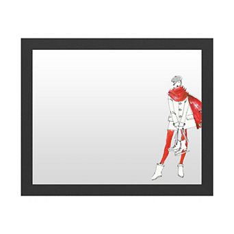 Trademark Fine Art 'Winter Fashion IV' Dry Erase Board
