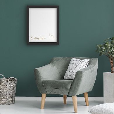 Trademark Fine Art 'Underlined Cats II Black' Dry Erase Board