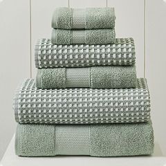 2pc Luxury Cotton Bath Towels Sets Taupe Brown - Yorkshire Home