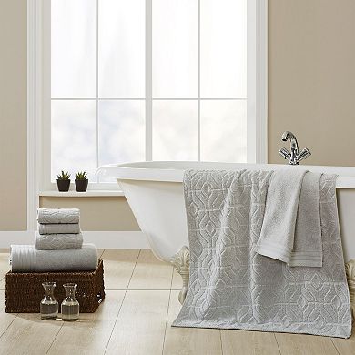 Amrapur Modern Threads Diamond Gate 6 Piece Towel Set