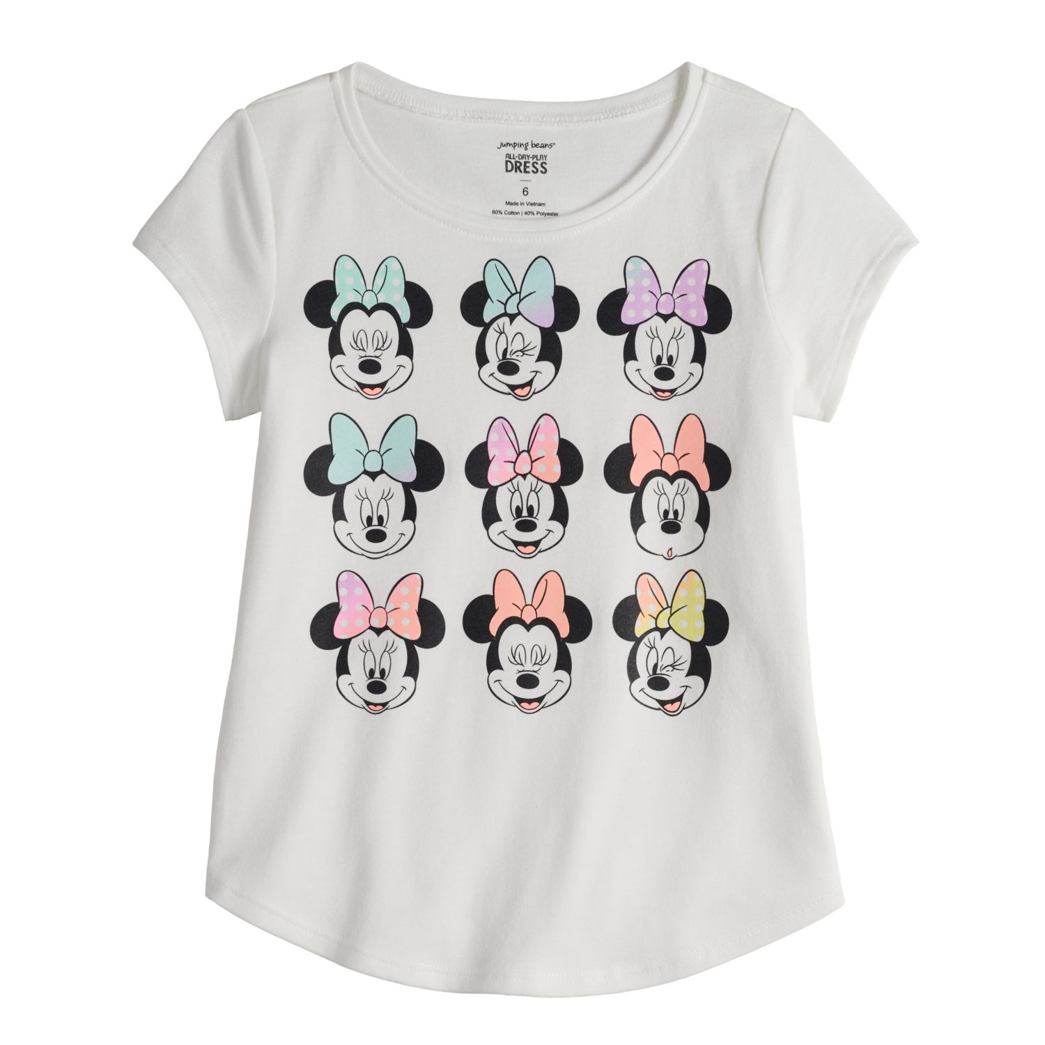 minnie mouse graphic tee