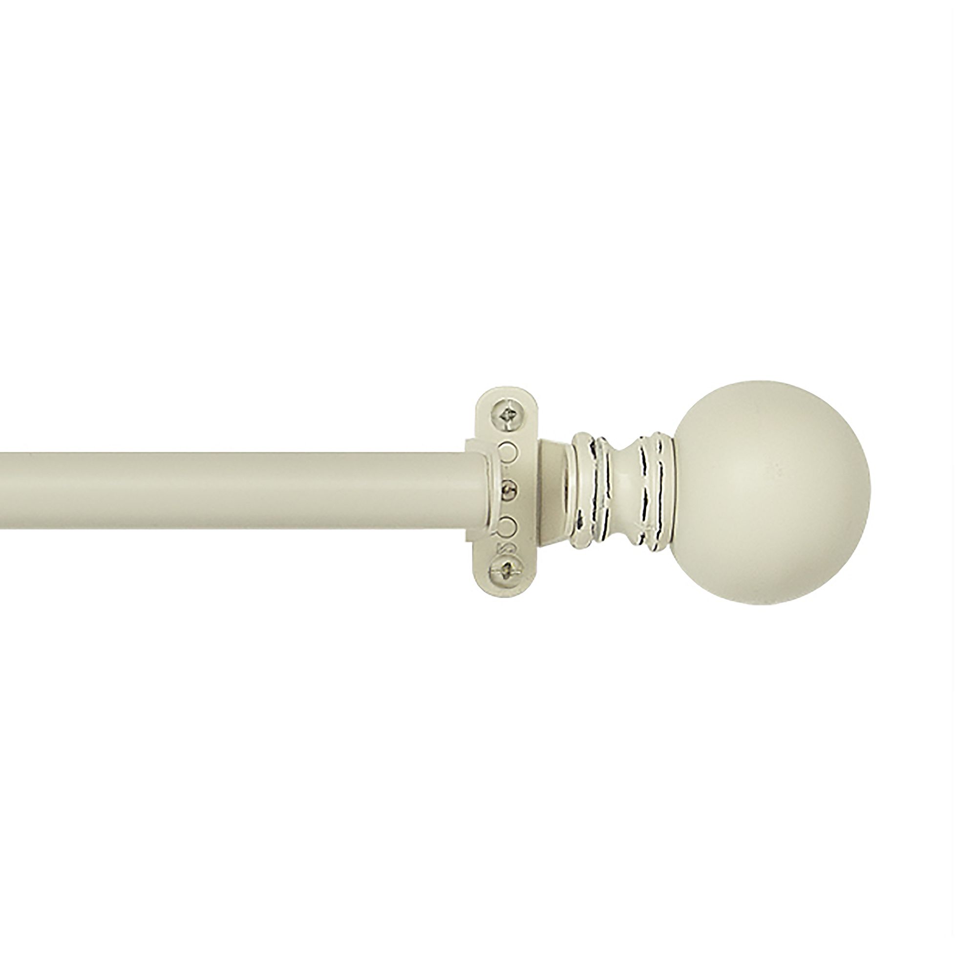 Achim Innovative Wrap Rod Kerry, White
