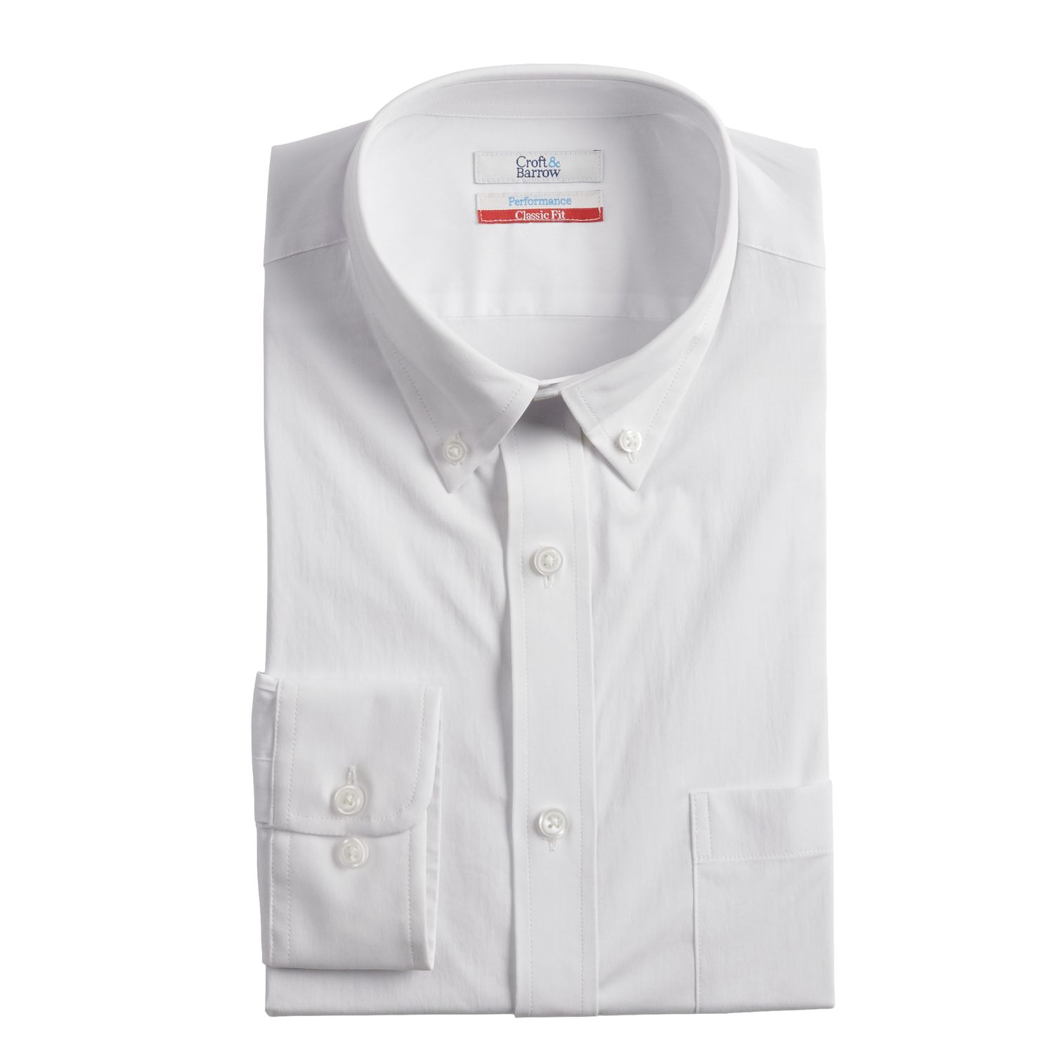 kohls white dress shirt mens