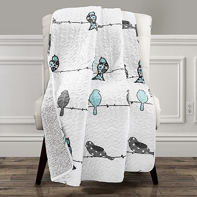 Lush Decor Rowley Birds Throw