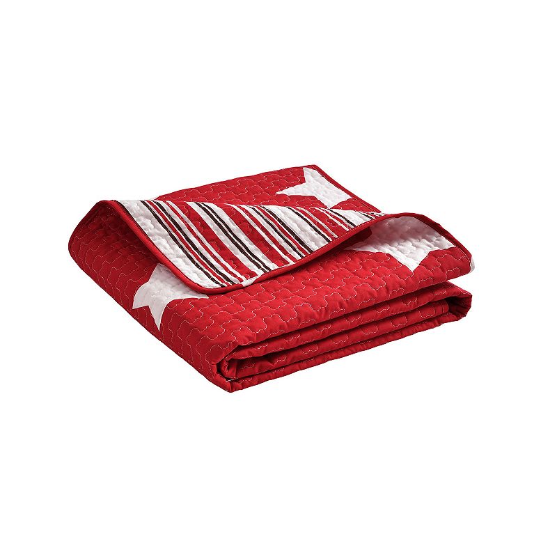 Lush Decor Star Throw, Red