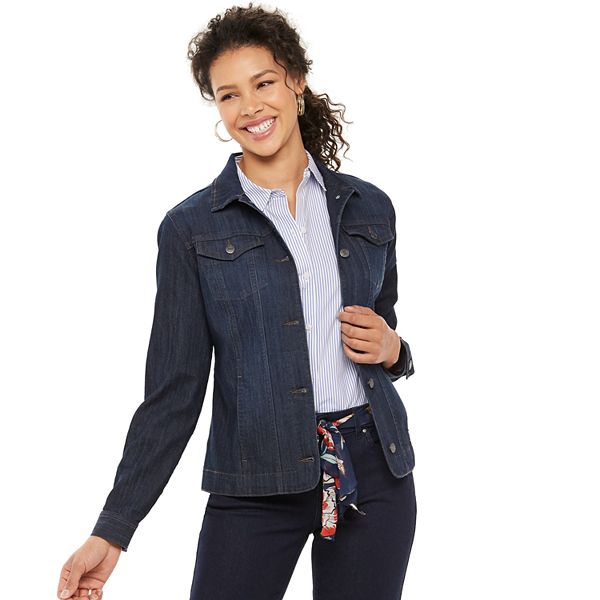 Women's Croft & Barrow® Jean Jacket