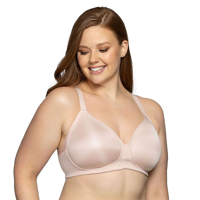 Vanity Fair Women's Body Shine Full Coverage Wirefree Bra, Style 72298 