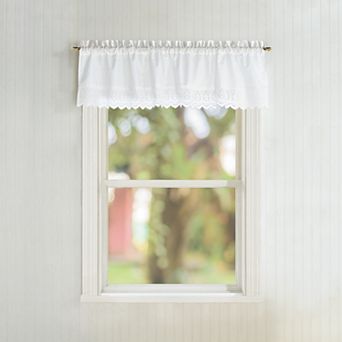 CHF Penny Eyelet Tailored Window Valance