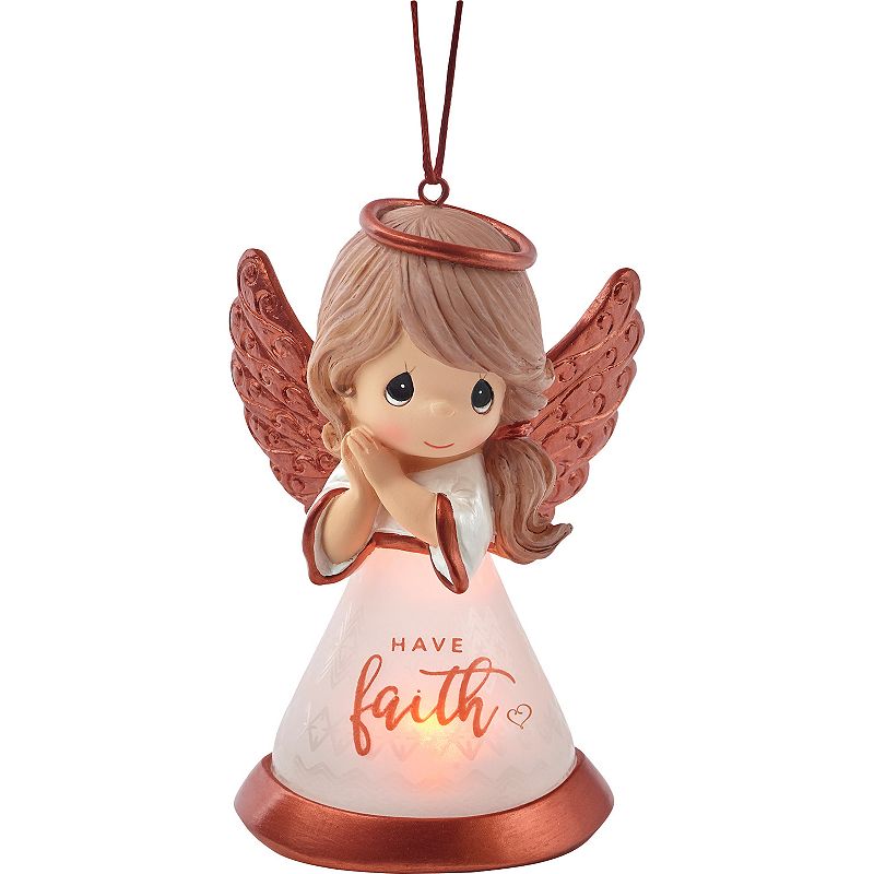 UPC 842181113335 product image for Precious Moments Have Faith LED Angel Ornament | upcitemdb.com