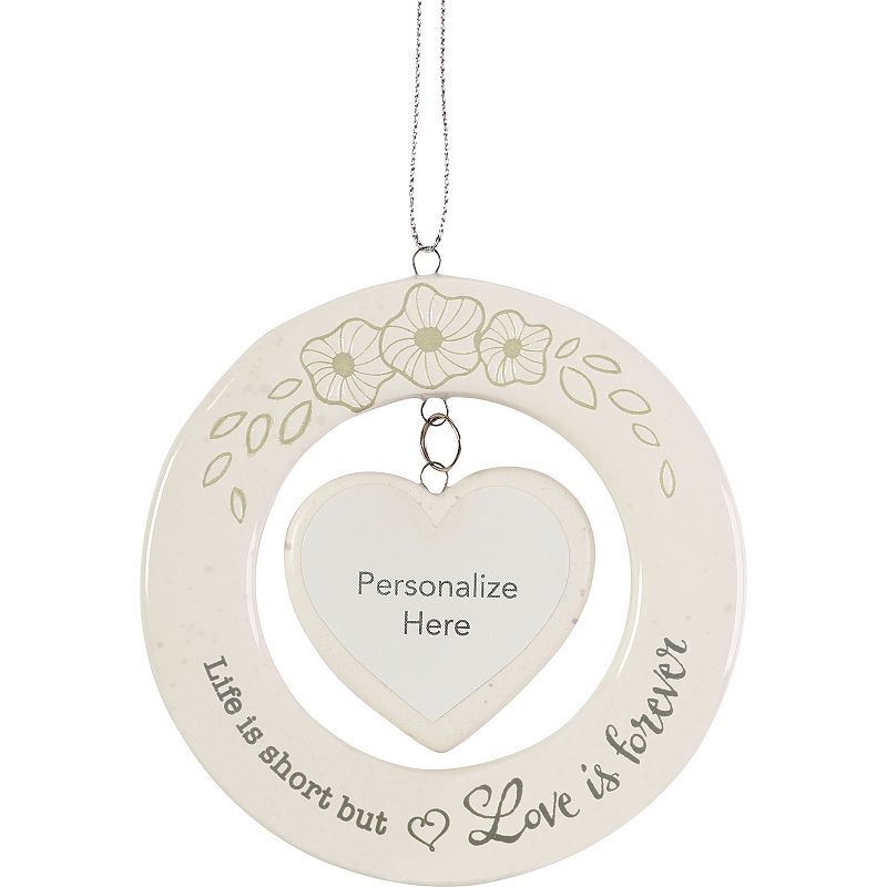 Precious Moments Life Is Short But Love Is Forever Memorial Ornament, 
