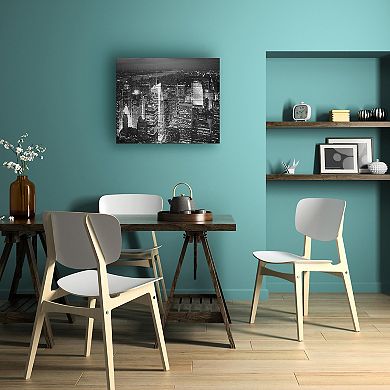 Trademark Fine Art Times Square Wood Slat Wall Art