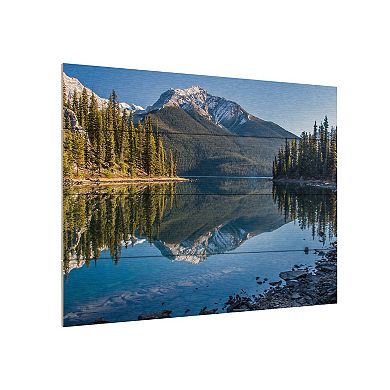 Trademark Fine Art Jasper Morning Wood Slat Wall Art