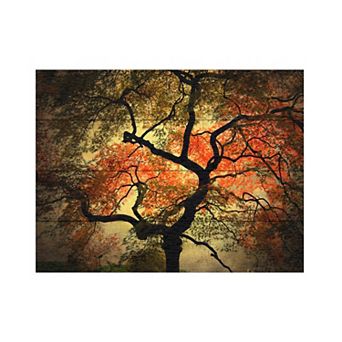 Trademark Fine Art Japanese Wood Slat Wall Art