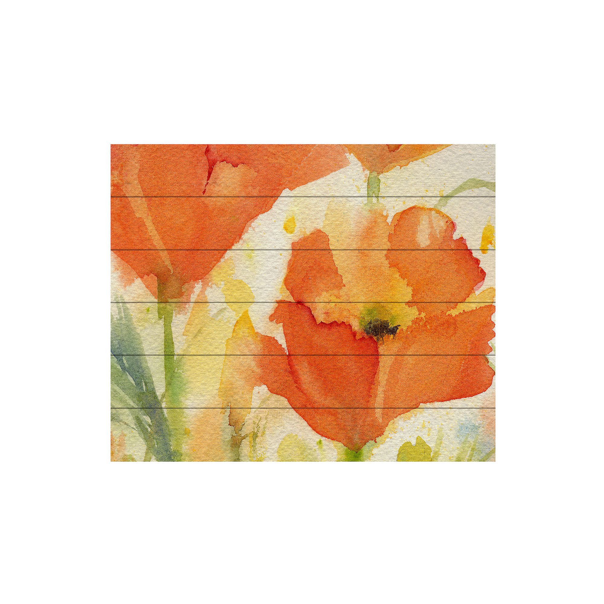 Trademark Fine Art Tammy Davison Whisk Wood Slat Wall Art, Multi