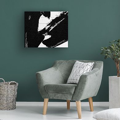 Trademark Fine Art Dynamic Expression I Wood Slat Wall Art
