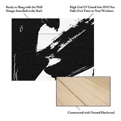 Trademark Fine Art Dynamic Expression I Wood Slat Wall Art