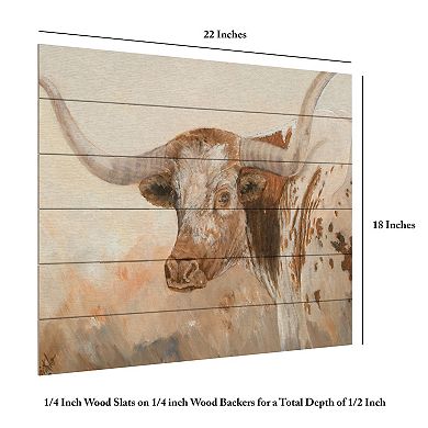 Trademark Fine Art My Way Or The Highway Wood Slat Wall Art