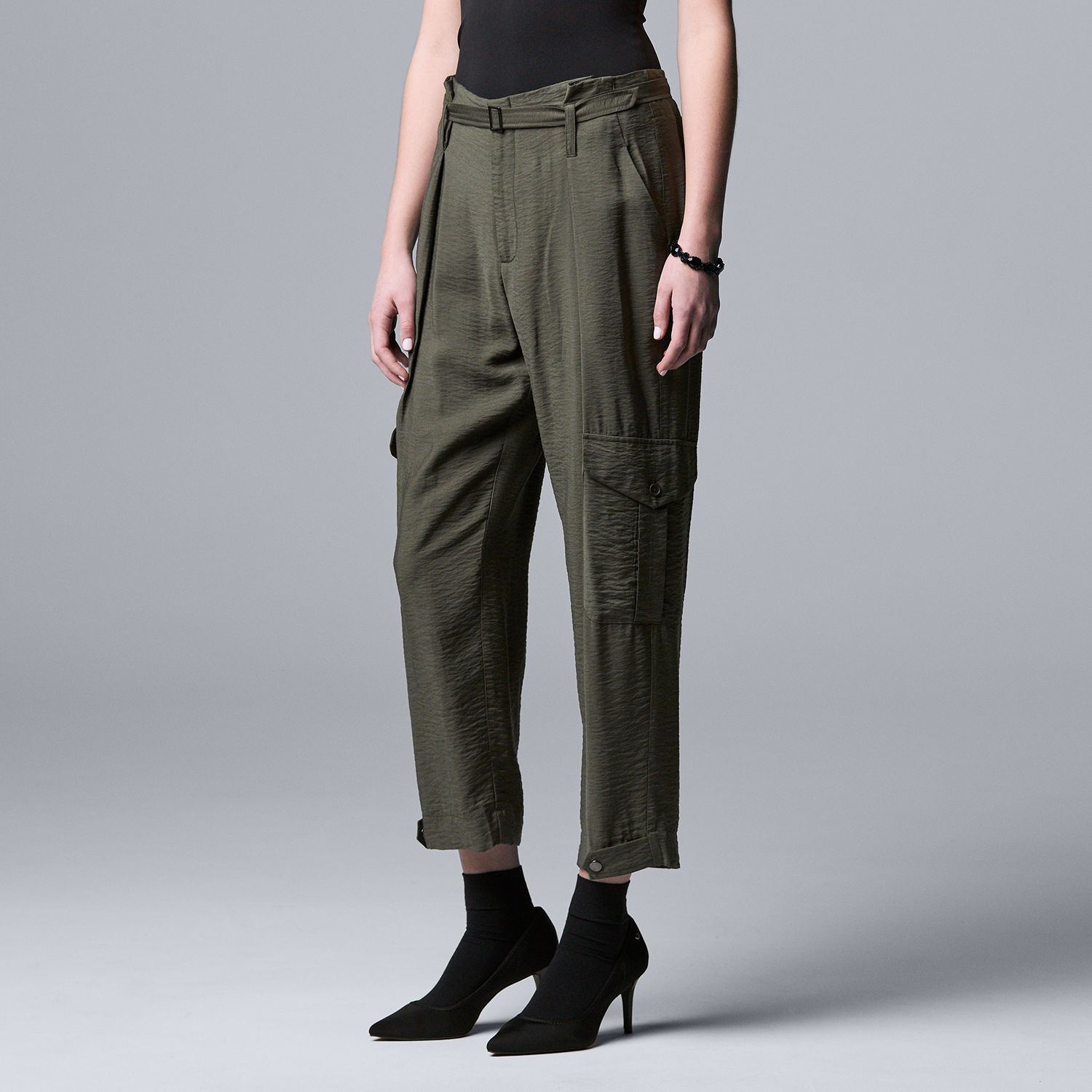 kohls cargo pants womens