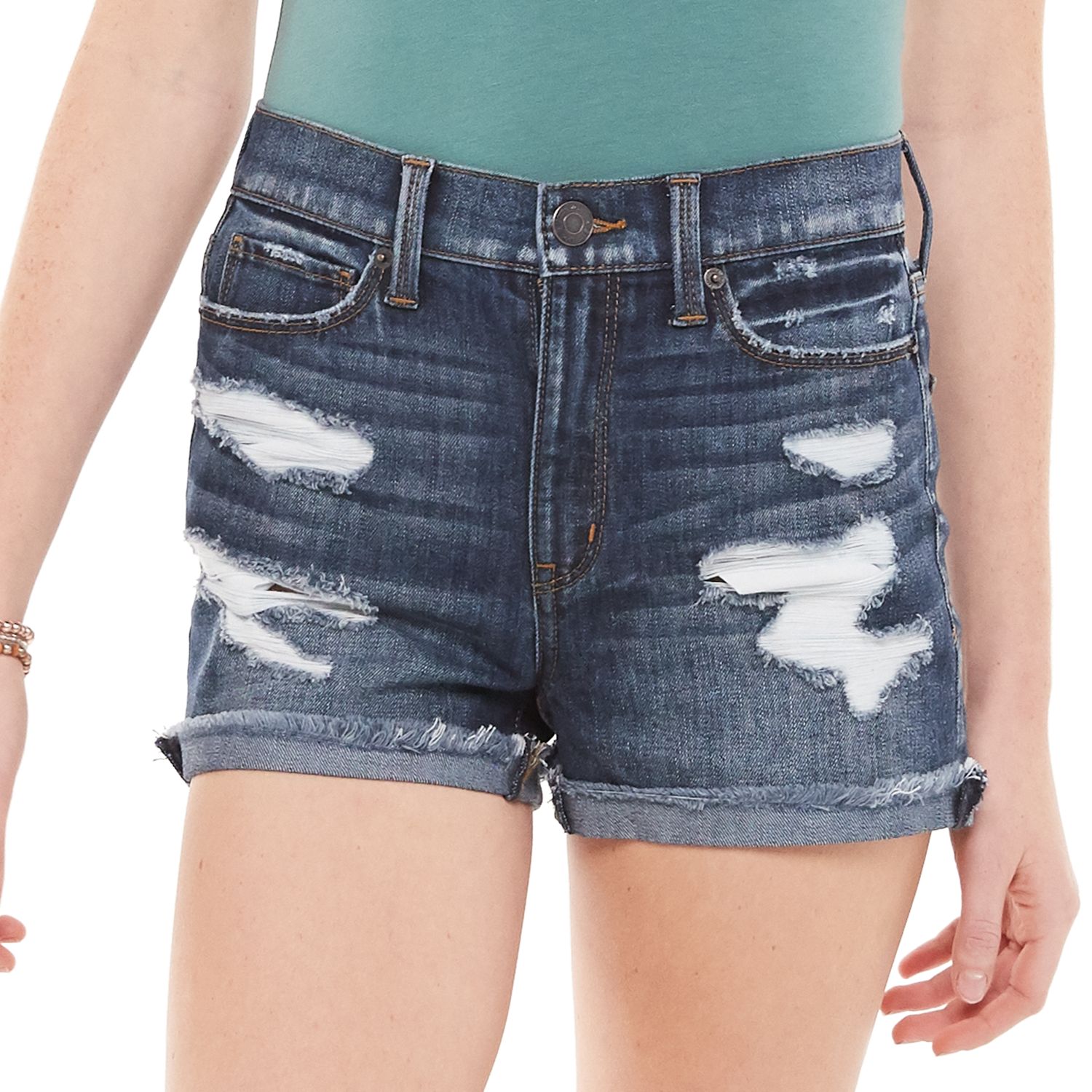 mudd jean shorts