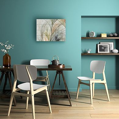 Trademark Fine Art Fractal Grass V Wood Slat Wall Art