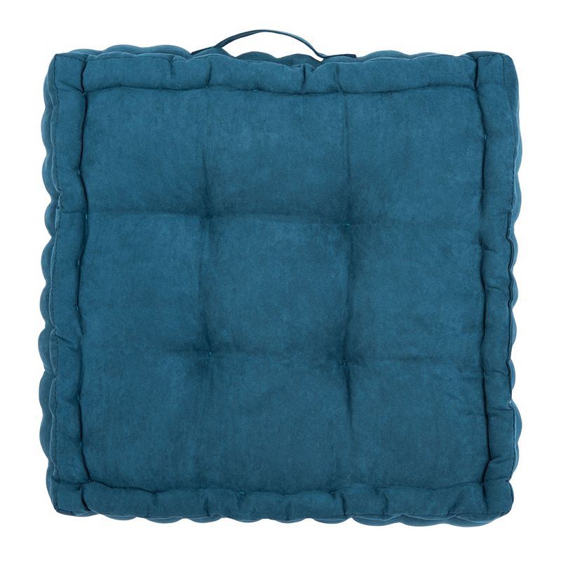 SAFAVIEH Gardenia Floor Pillow Dark Turquoise