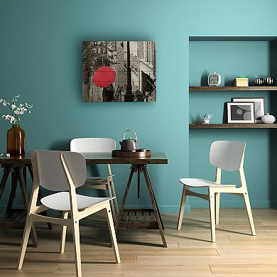 Trademark Fine Art Paris Stroll II Wood Slat Wall Art