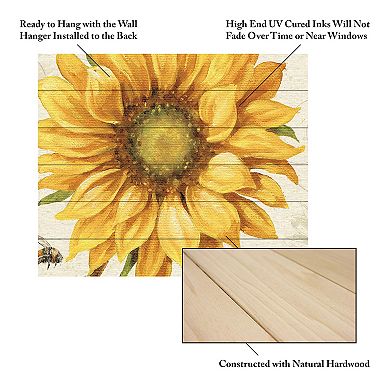 Trademark Fine Art Under the Sun I Wood Slat Wall Art