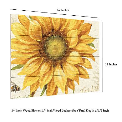 Trademark Fine Art Under the Sun I Wood Slat Wall Art