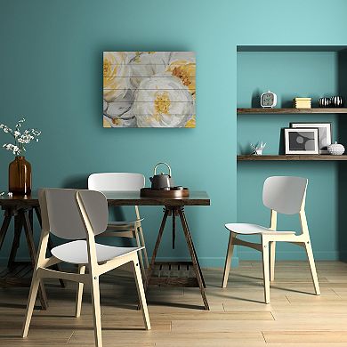 Trademark Fine Art Sunshine Wood Slat Wall Art