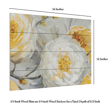 Trademark Fine Art Sunshine Wood Slat Wall Art