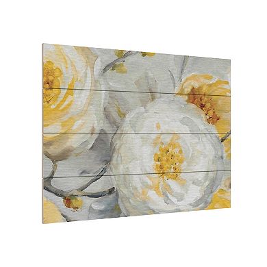 Trademark Fine Art Sunshine Wood Slat Wall Art