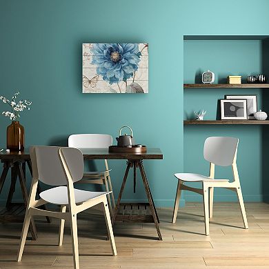 Trademark Fine Art A Blue Note II Wood Slat Wall Art