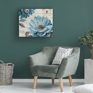 Trademark Fine Art 'A Blue Note III' Wood Slat Art